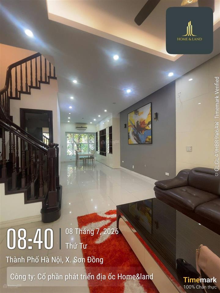 Cho thuê liền kề splendora full nội thất nhà đẹp, hướng bắc nam mát mẻ