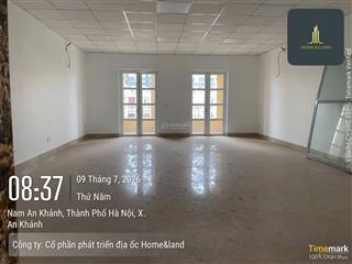 Cho thuê shophouse nam an khánh mặt đường đôi 39m hoàn thiện đẹp, có thang máy
