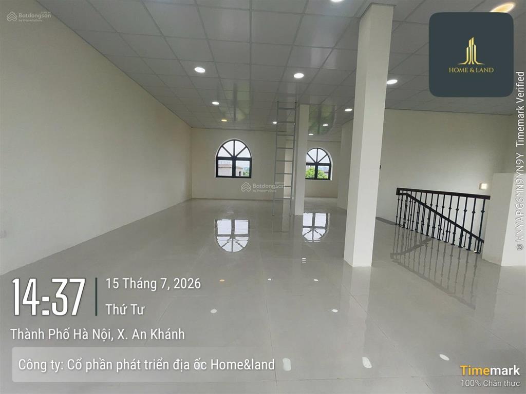 Cho thuê biệt thự căn góc song lập kđt vista nam an khánh