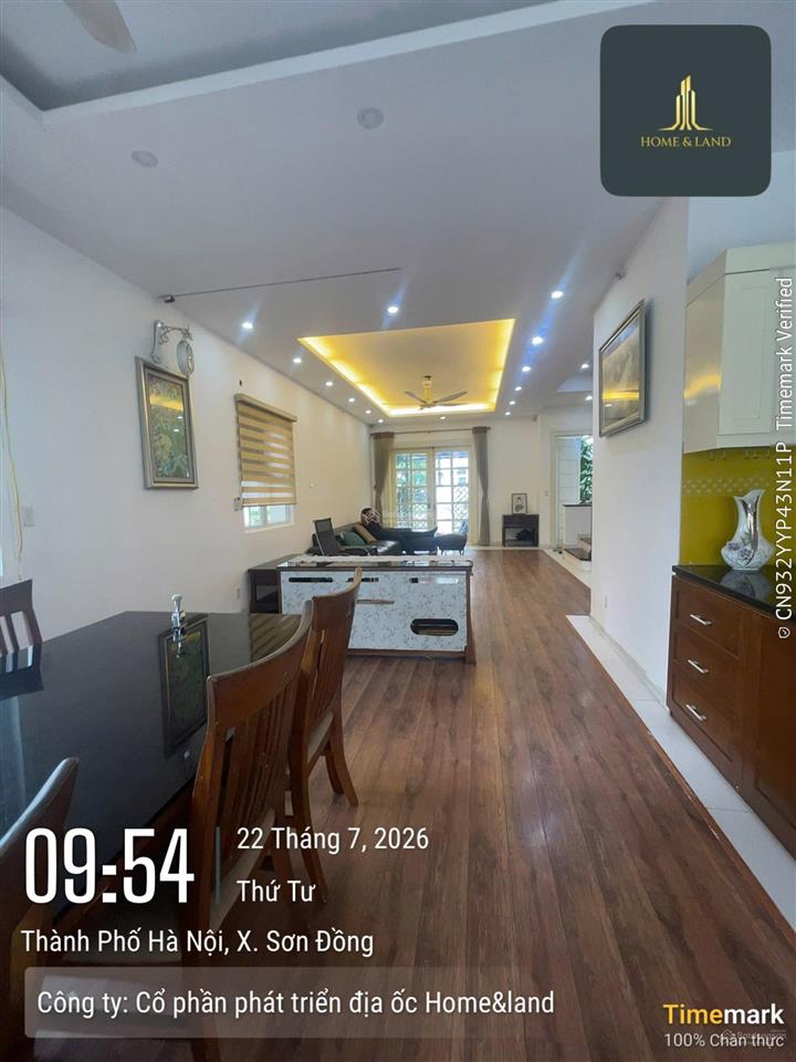Cho thuê liền kề splendora căn góc thoáng, hướng nam mát mẻ