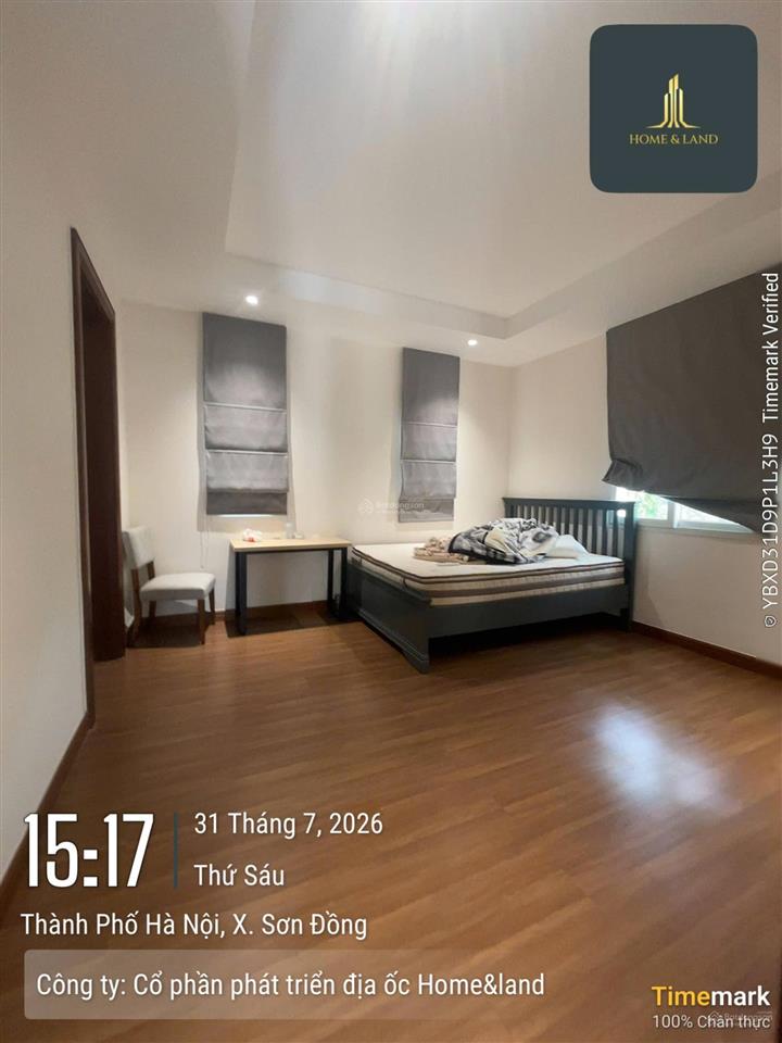 Cho thuê biệt thự mailand hanoi city, căn góc vip, nội thất đẹp, dọn vào ở ngay