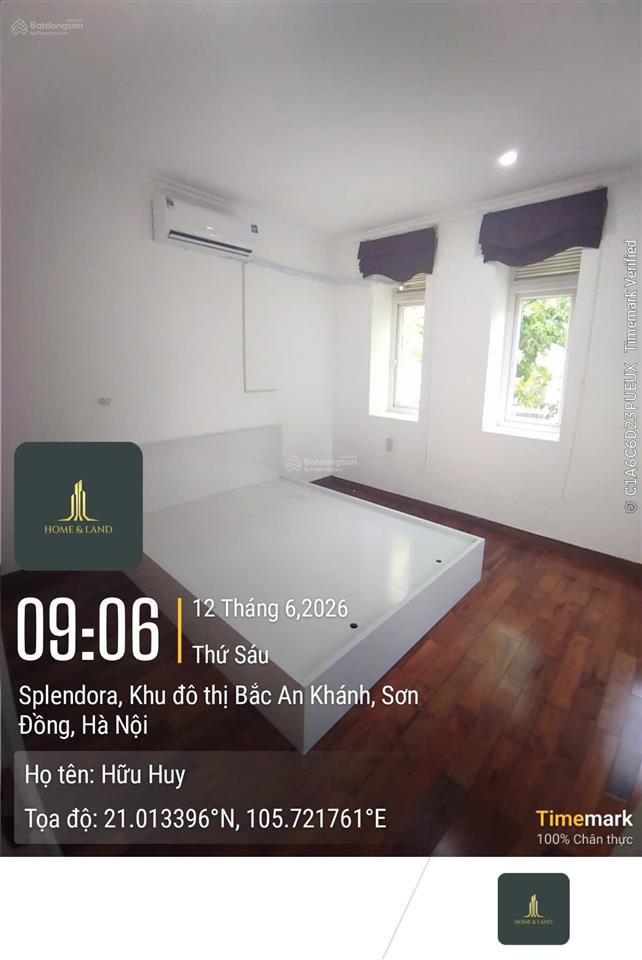 Cho thuê biệt thự 210m² tại mailand hanoi city giá chỉ 25 triệu/tháng