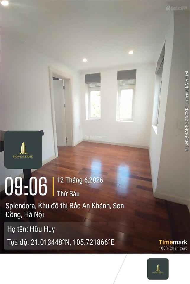 Cho thuê biệt thự 210m² tại mailand hanoi city giá chỉ 25 triệu/tháng