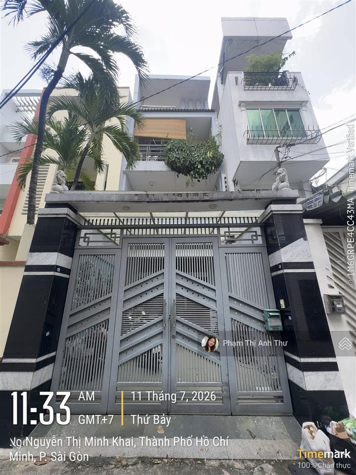 Bán nhà nguyễn thị minh khai gần thảo cầm viên, 4 tầng(4,4 x25,2m) 106.5m2. giá 27 tỷ tl 0906 871 ***