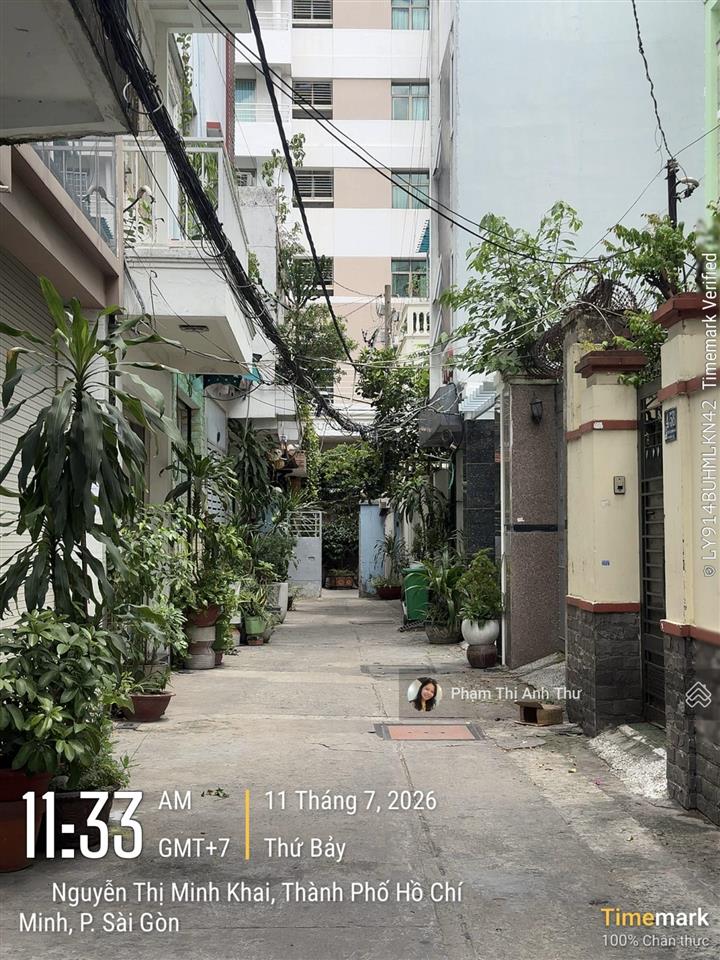 Bán nhà nguyễn thị minh khai gần thảo cầm viên, 4 tầng(4,4 x25,2m) 106.5m2. giá 27 tỷ tl 0906 871 ***