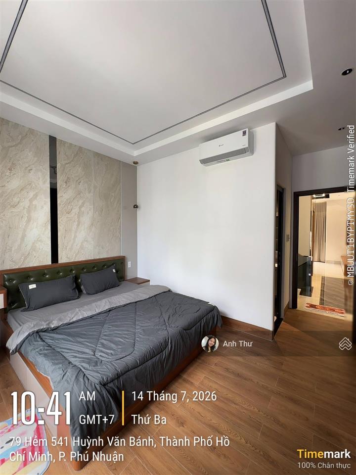Nhà mới + thang máy! huỳnh văn bánh, p13, pn (4,35 x 13,8m) ~ 60m2, 4pn full nội thất, 18,5 tỷ tl