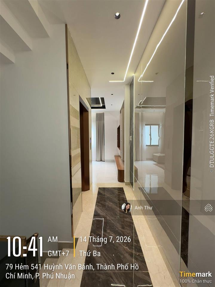 Nhà mới + thang máy! huỳnh văn bánh, p13, pn (4,35 x 13,8m) ~ 60m2, 4pn full nội thất, 18,5 tỷ tl