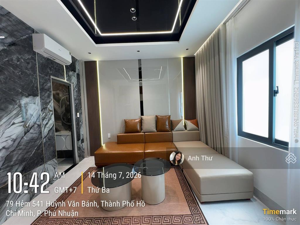 Nhà mới + thang máy! huỳnh văn bánh, p13, pn (4,35 x 13,8m) ~ 60m2, 4pn full nội thất, 18,5 tỷ tl