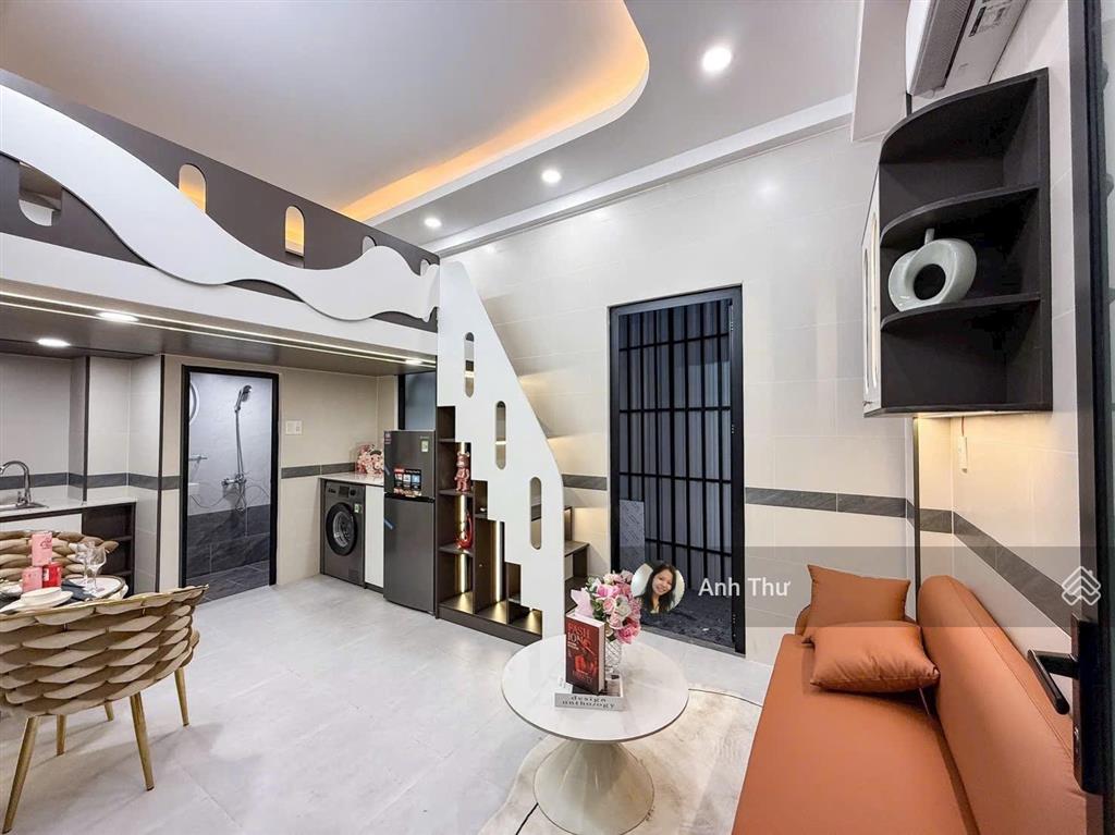 Ngang 5,3m! tòa chdv 12 phòng full nội thất ngay nguyễn văn trỗi  5 tầng thang máy, chỉ 18,5 tỷ tl