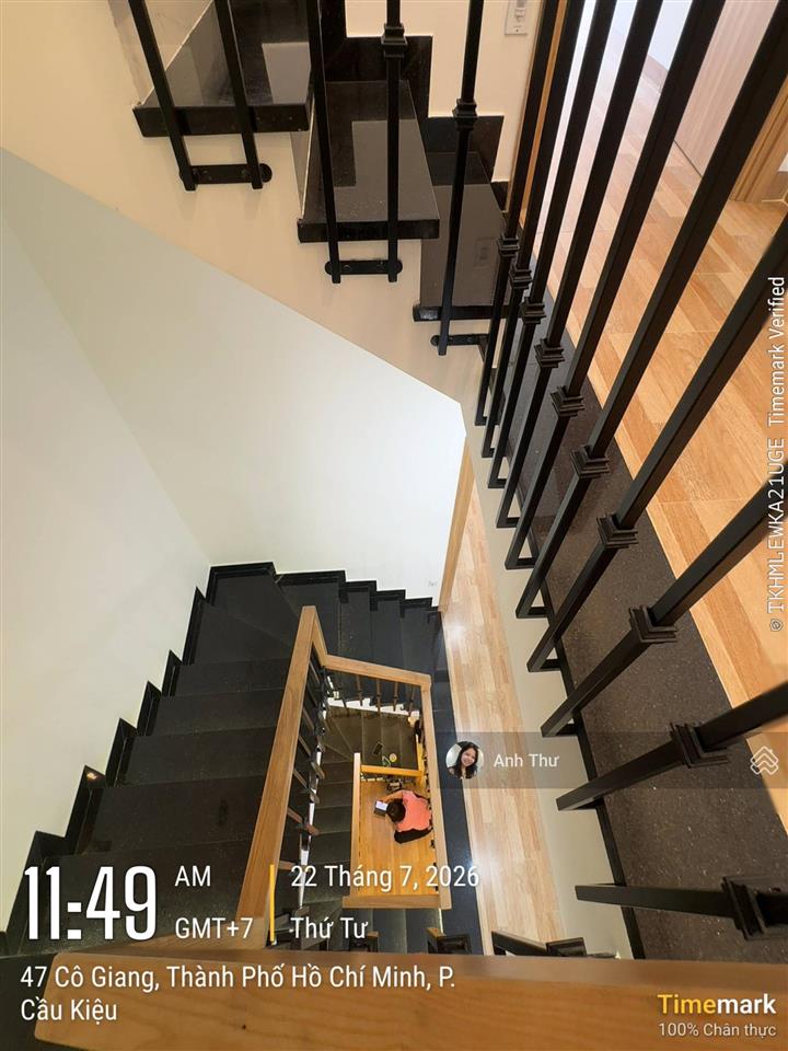 2 mặt tiền cô giang gần ngã 4 phú nhuận, dt 45,6m2  5 tầng, 1 mặt bằng + 4pn, tặng nt giá 13,8 tỷ