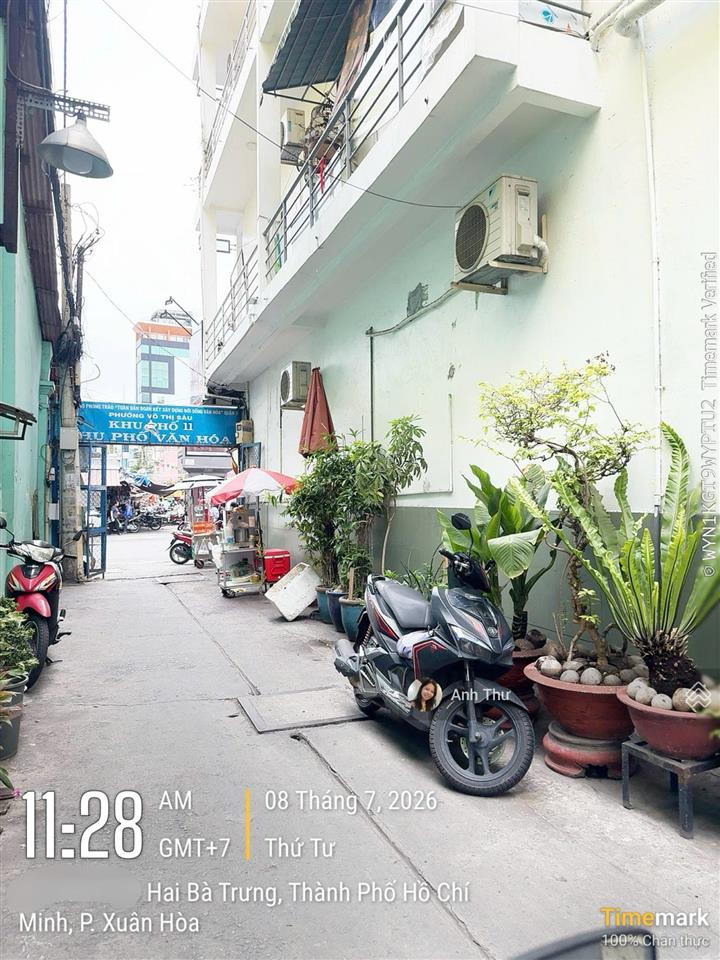 Giảm 3 tỷ bán gấp! nhà hai bà trưng ngay chợ tân định (6x14,5m) 4 tầng 8chdv 70tr/th chỉ 14 tỷ tl