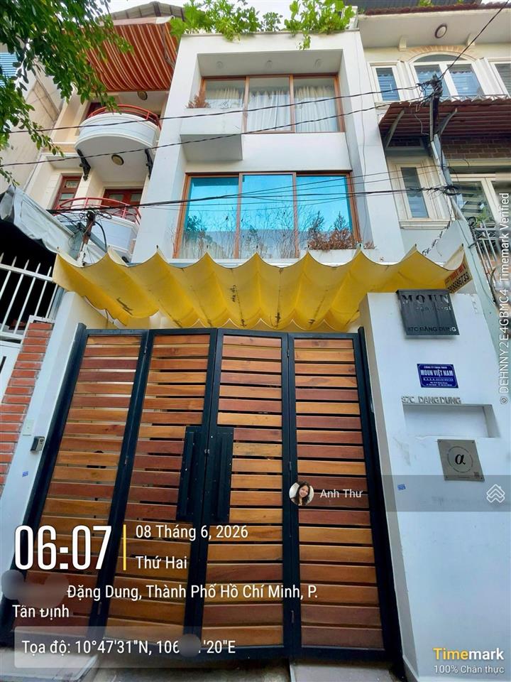Hiếm có! khu vip đặng dung, quận 1 (4x16m) 3 tầng, hđt 38 triệu/tháng giảm 20 tỷ về 19 tỷ còn bớt