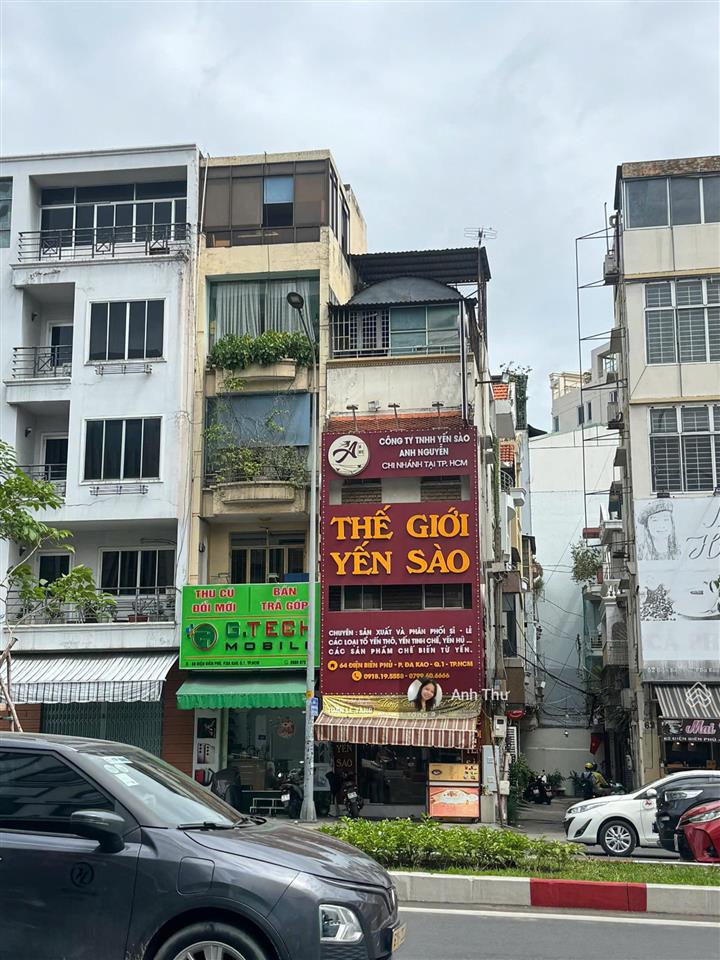 Vị trí vàng! căn góc 2 mặt tiền sầm uất điện biên phủ q1 (7.3x6.2m) 5 tầng hdt 33tr/th, 22.99 tỷ tl