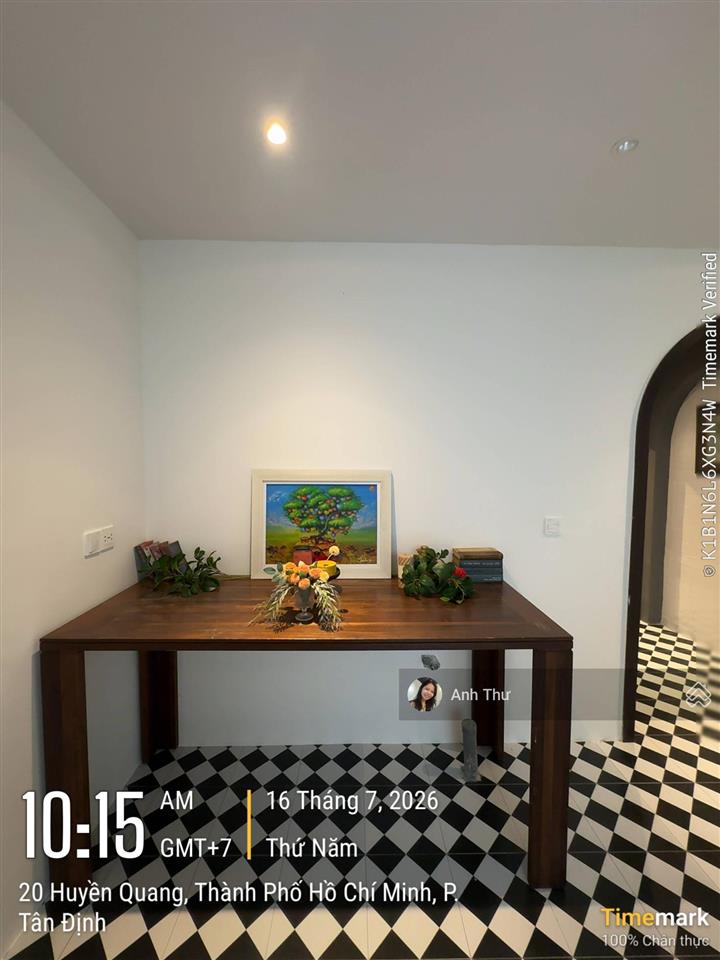 Nhà đẹp, ở ngay thạch thị thanh q1 (4,1x18,4m)~71m2, 4 tầng phong cách địa trung hải giá 18,5 tỷ tl