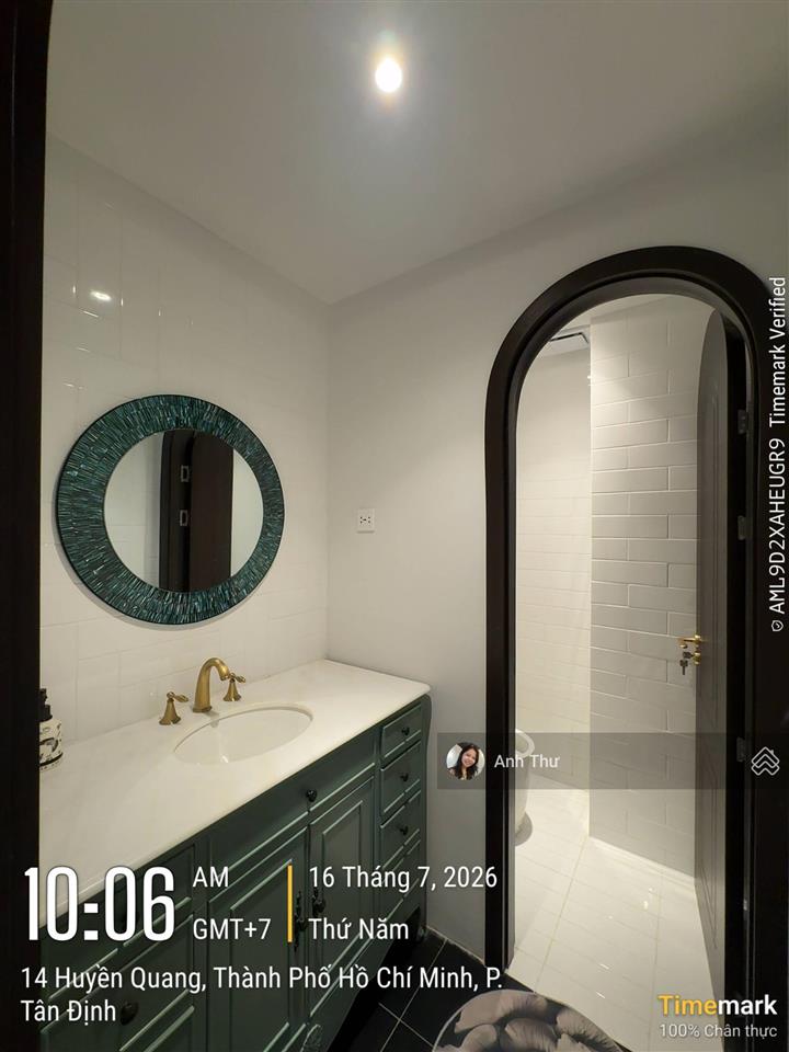 Nhà đẹp, ở ngay thạch thị thanh q1 (4,1x18,4m)~71m2, 4 tầng phong cách địa trung hải giá 18,5 tỷ tl
