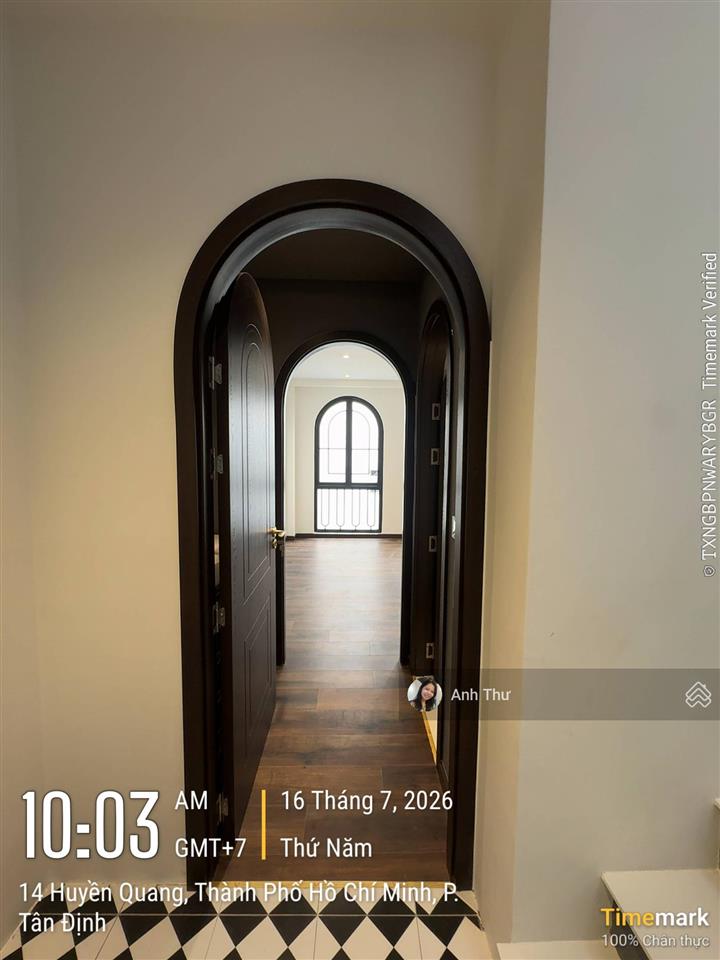Nhà đẹp, ở ngay thạch thị thanh q1 (4,1x18,4m)~71m2, 4 tầng phong cách địa trung hải giá 18,5 tỷ tl