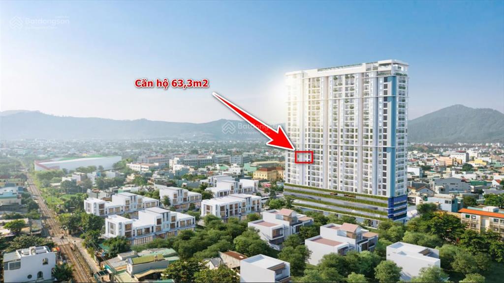 Bán căn hộ gần 70m2, 2 phòng ngủ, khu vực liên chiểu, đà nẵng chỉ 2,3 tỷ, đã hoàn thiện mới
