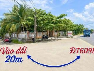 ĐẤT NỀN GẦN ĐT609 GIÁ CHỈ TỪ 890TR