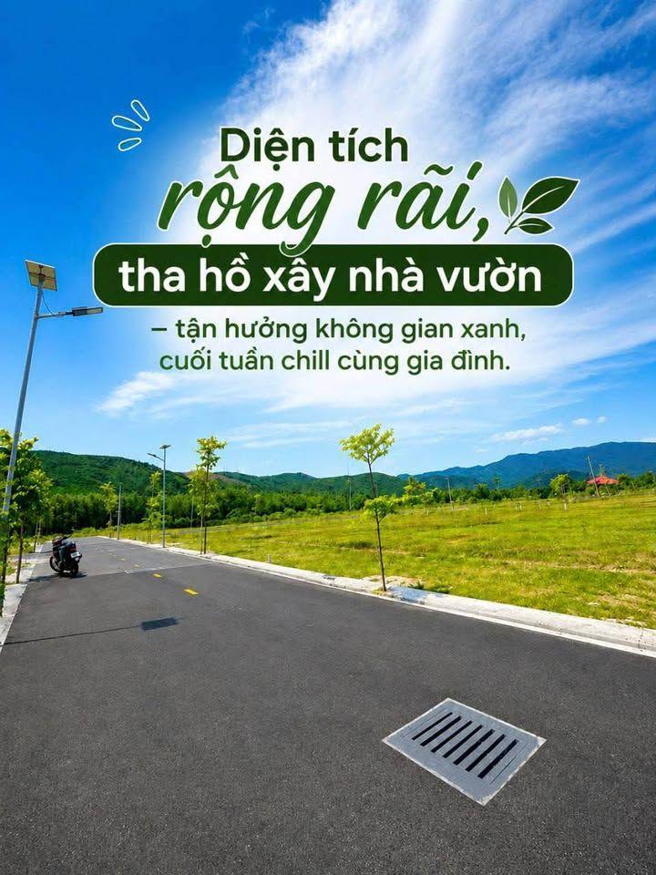 GẦN HỒ ĐỒNG XANH ĐỒNG NGHỆ – ĐẤT NỀN HÒA TIẾN