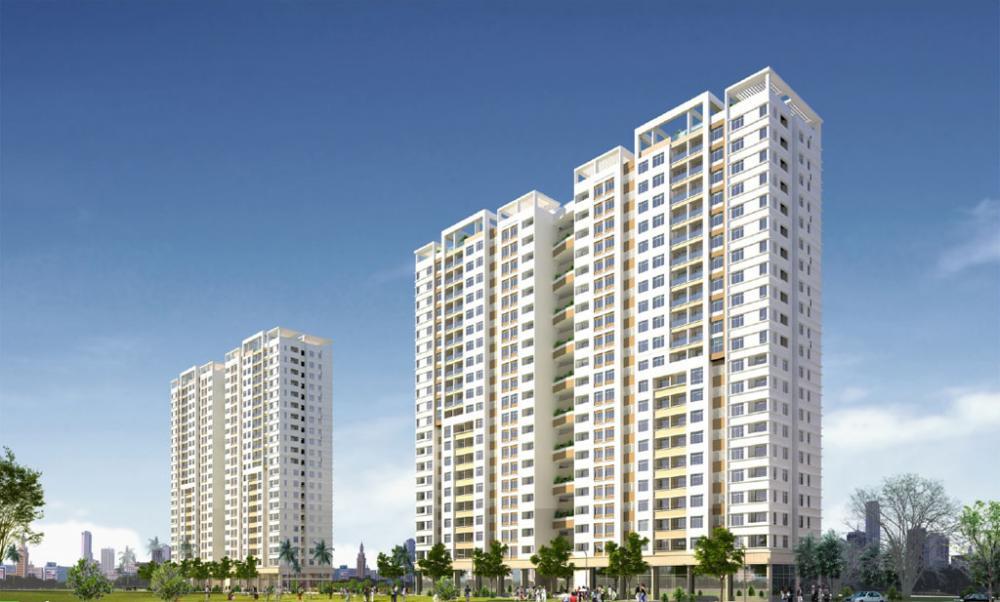 Chung cư lotus garden quận tân phú 86m2 sổ hồng sẵn, 3 phòng ngủ cần bán gấp