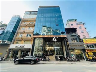 Chính chủ gửi bán tòa văn phòng mặt phố nguyễn văn huyên 200m2, 10 tầng, mt 9m. giá 179tỷ