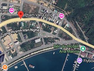 Bán lô đất mặt tiền đường phạm văn đồng sát bến du thuyền nha trang giá siêu tốt