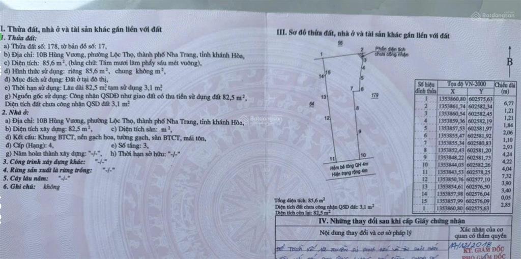Bán nhà ngay chợ đêm phố tây trung tâm tp biển nha trang chỉ 14 tỷ 500