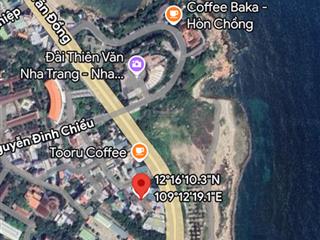 Chủ cho thuê mảnh đất 1350m2 mặt biển hòn chồng tp nha trang