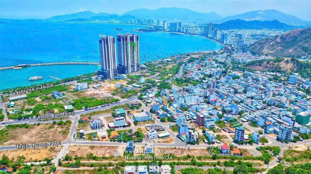 Đất biệt thự lưng tựa núi mặt view biển tp nha trang cực đẹp chỉ 49tr/m2