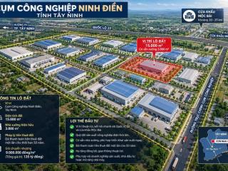Cần chuyển nhượng đất sản xuất công nghiệp ninh điền, tây ninh, 15.000 m2, giá 135 tỷ