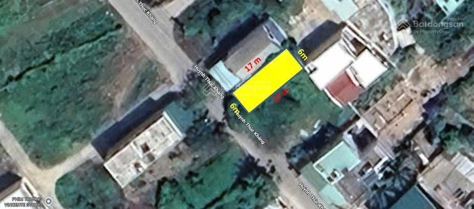 Bán đất đường huỳnh thúc kháng diên toàn ngang 6m đẹp