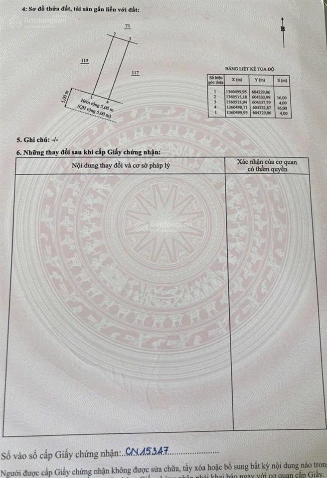Bán đất hòn sện vĩnh hoà giá 3tỷ6 sổ hồng