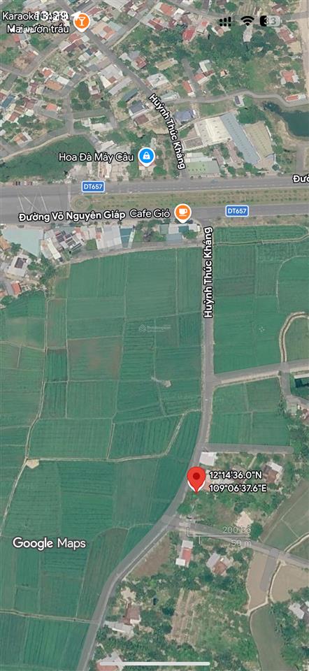 Bán đất đường huỳnh thúc kháng diên an cách đường võ nguyên giáp chỉ 100m