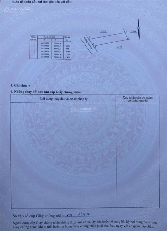 Đất diên toàn đường nhựa 5m giá đầu tư, khu dân cư đông đúc