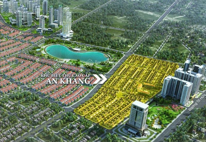 Mời khách hàng xem biệt thự an khang căn m0602 hướng đông nam sát vườn hoa, công viên thiên văn