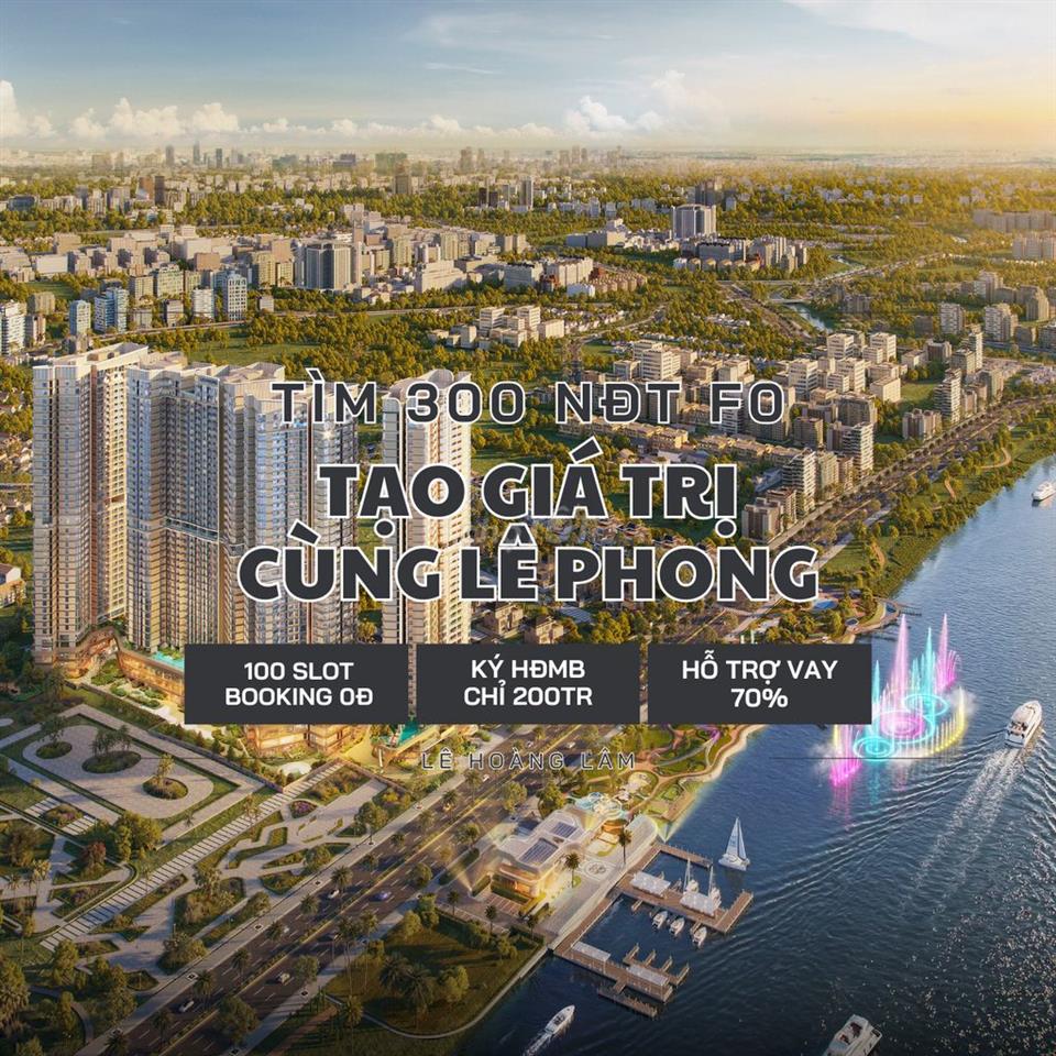 200tr nhận ngay căn hộ cao cấp ngay Bến Du Thuyền mặt tiền sông SG