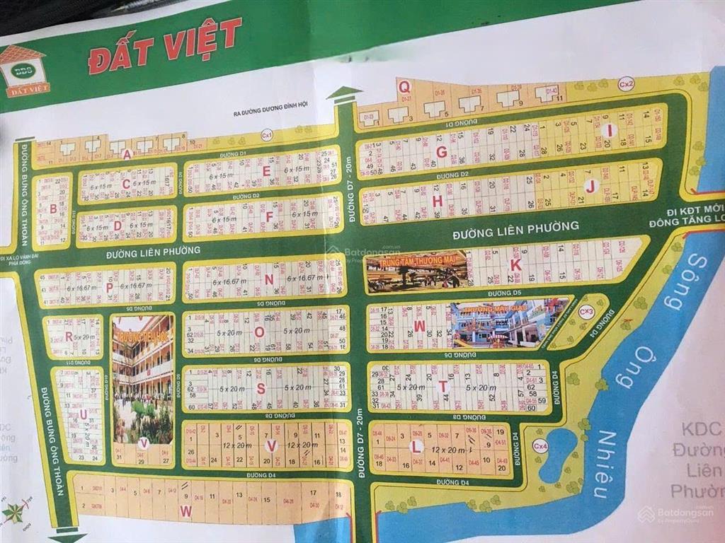 Bán nhanh lô đất giá tốt dự án sở văn hoá thông tin, bưng ông thoàn, phú hữu, quận 9