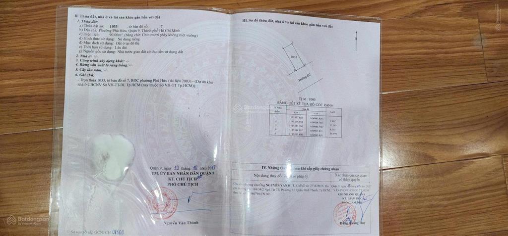 Bán đất nền dự án khu dân cư sở văn hóa thông tin, 76 triệu/m2, 90 m2 tại bưng ông thoàn, q9, hcm