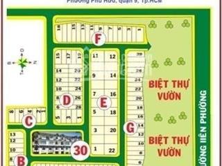 Lô đất dự án mẫu giáo trung ương 3, liên phường, phú hữu, quận 9 cần bán gấp