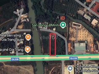 BÁN ĐẤT 2 MẶT TIỀN QL22B – GẦN KCN THẠNH ĐỨC, GÒ DẦU
