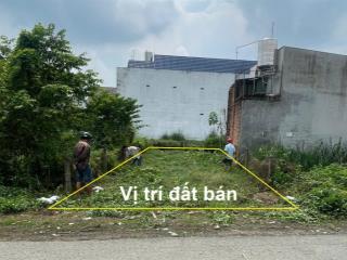 Bán đất mt bến kho gạo (tên khác lương thị thềm), hoà phú, củ chi, 5.5x15.5m, 86.5xm², giá 1.8 tỷ