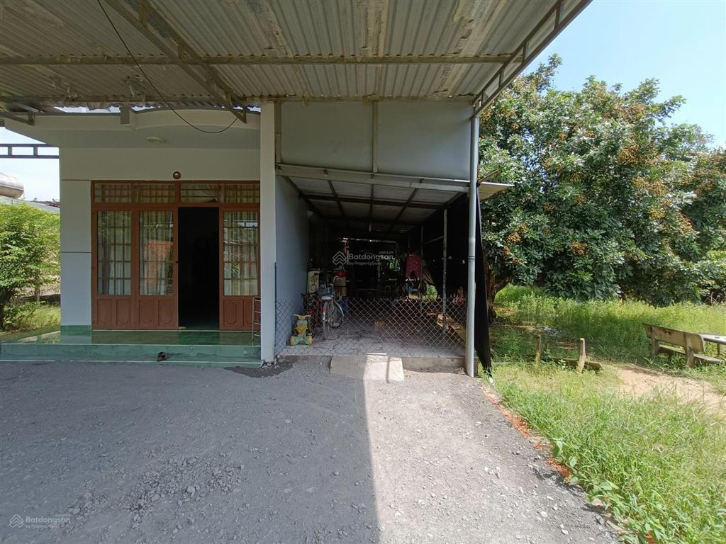 Bán nhà vườn phước thạnh củ chi, 23x44m, 1015m², 23x44m, thổ cư 300m², nhà cấp 4 mới đẹp mua ở ngay