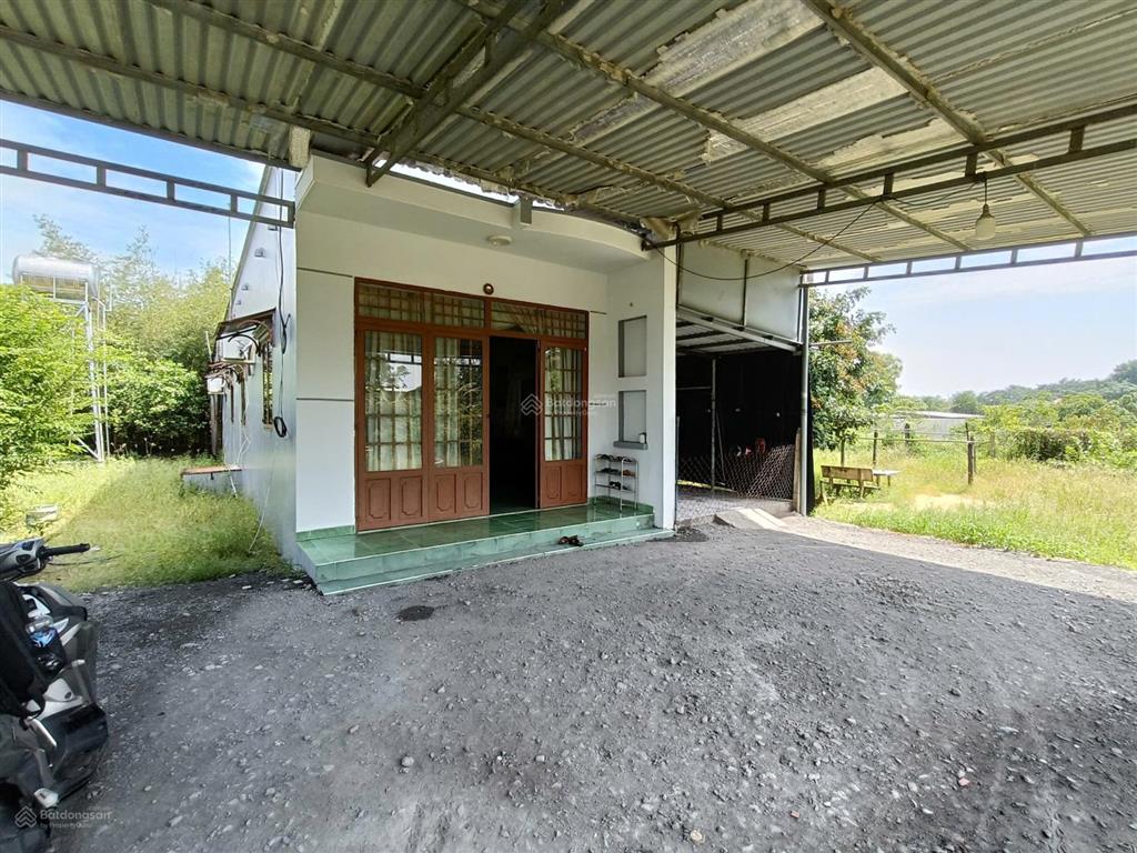 Bán nhà vườn phước thạnh củ chi, 23x44m, 1015m², 23x44m, thổ cư 300m², nhà cấp 4 mới đẹp mua ở ngay