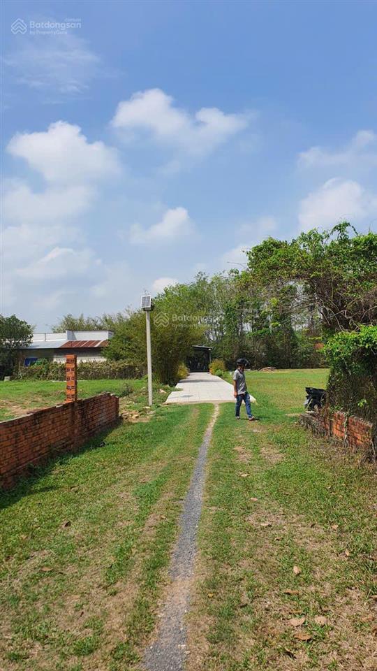 Bán đất nhà vườn xã an nhơn tây, củ chi, 3.717m², 300m² thổ cư, quy hoạch đất ở toàn bộ, chỉ 3,5 tỷ