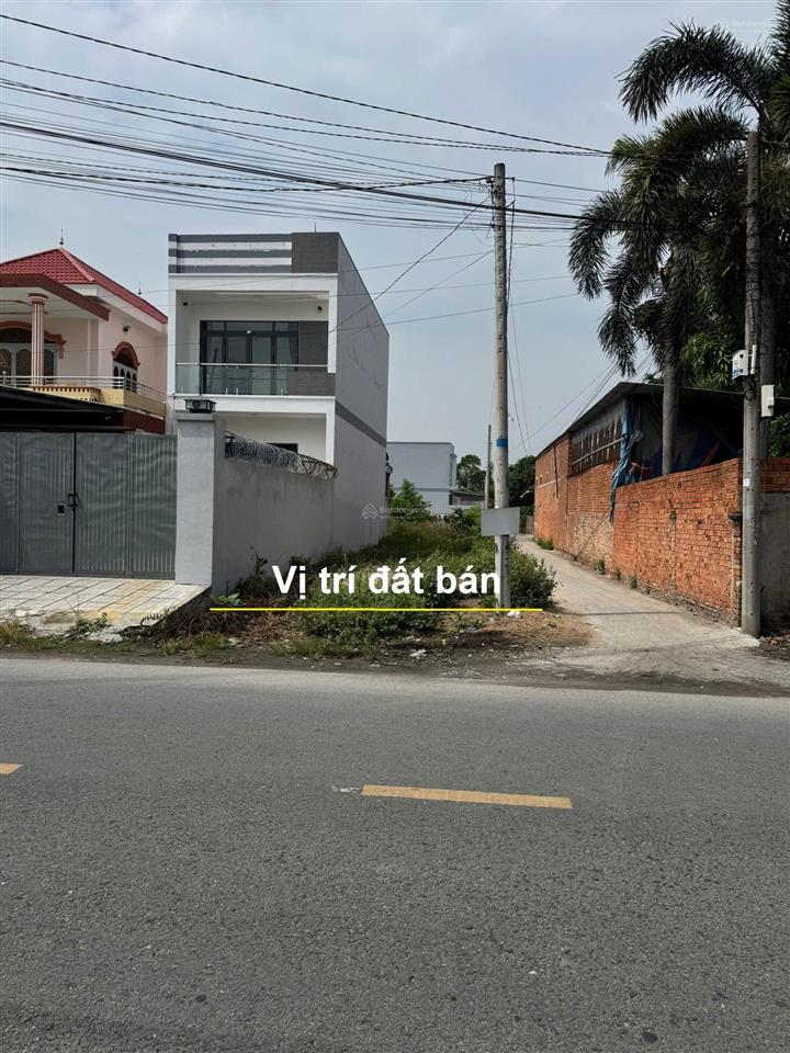 Bán đất mặt tiền đường sông lu, xã bình mỹ, củ chi, 140m2, 6x23,5m, thổ cư 89m2, giá chỉ 3,8 tỷ