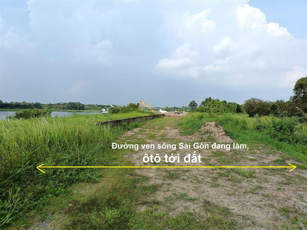 Siêu phẩm ven sông sài gòn  củ chi, 4.3 hecta, 82m mặt tiền sông, tọa độ vàng cho dự án nghỉ dưỡng