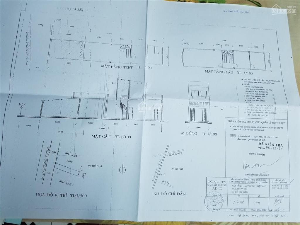 Bán nhà mt 244 phan anh, hiệp tân, tân phú 4x25m, sổ 4x15,2m 1l đúc, 15,9 tỷ. chính chủ 0768 752 ***