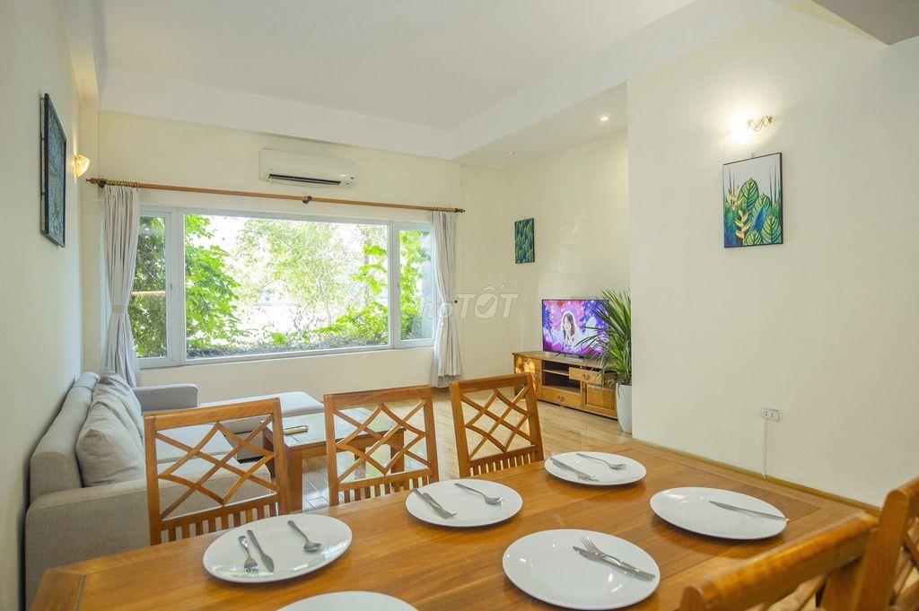 CHO THUÊ CĂN HỘ 2 PHÒNG NGỦ VIEW HỒ CỰC THOÁNG ĐẸP, ĐỦ ĐỒ, ĐƯỜNG OTO.