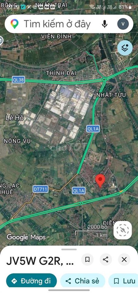 Đất ngay gần KCN Đồng Văn 4,,, chưa tới 15tr|m2