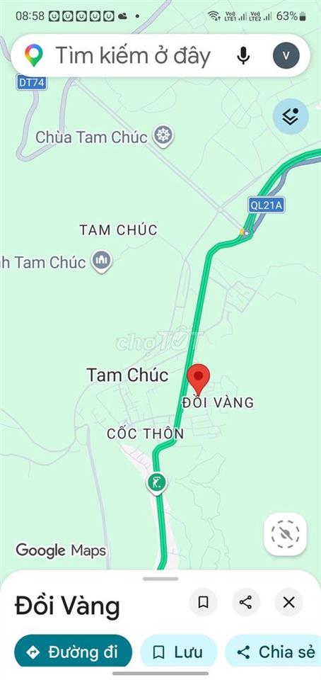 Đất Tam Chúc,,, đường ô tô, mua đất tặng Vườn